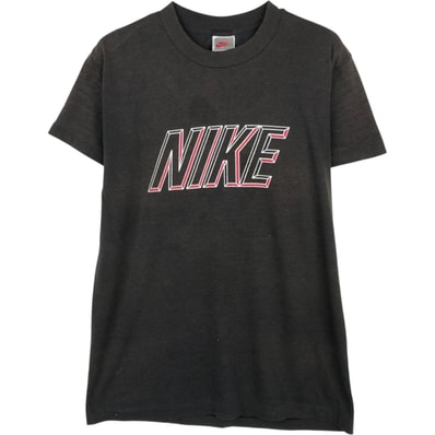古着 ナイキ NIKE 銀タグ ロゴプリントTシャツ USA製 メンズM相当 ヴィンテージ/eaa623880