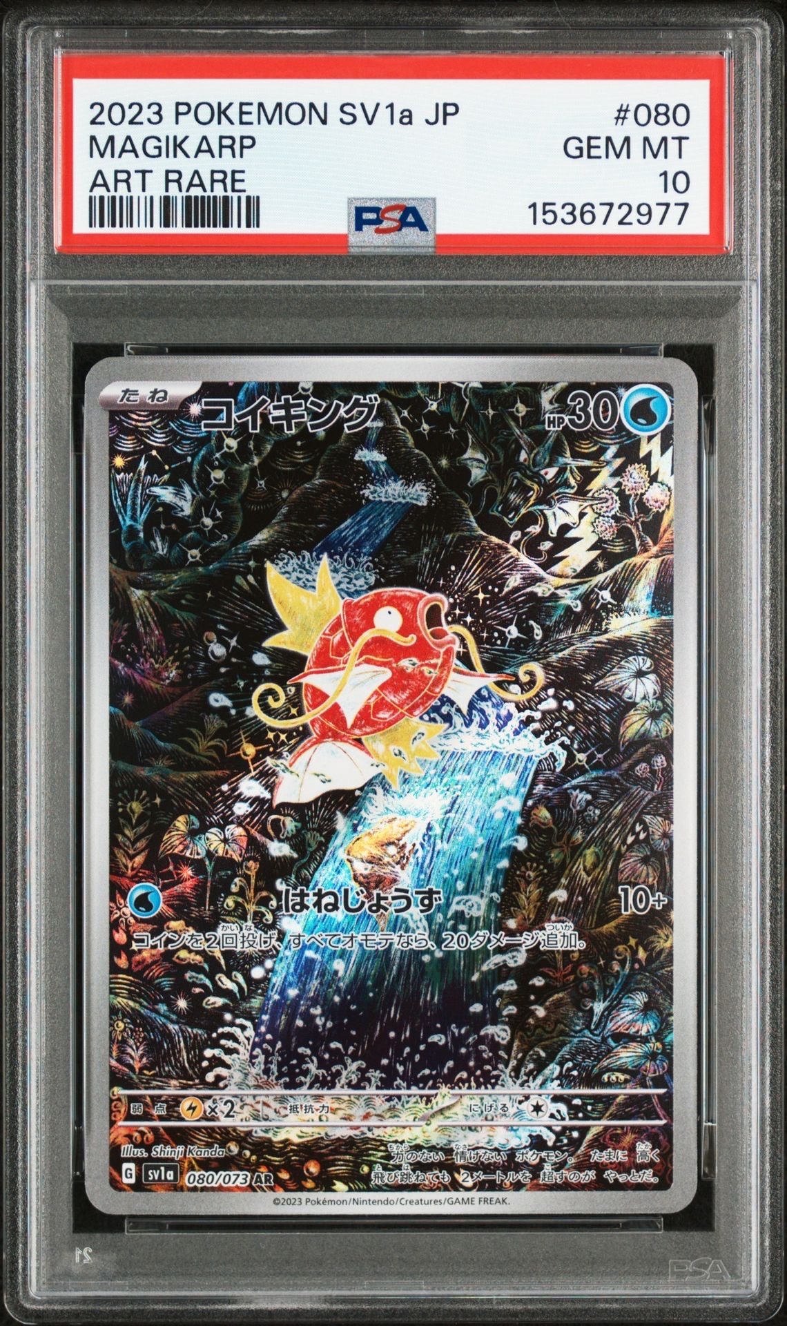 コイキング AR[SV1a 080/073](スカーレット&バイオレット 拡張パック「トリプレットビート」)