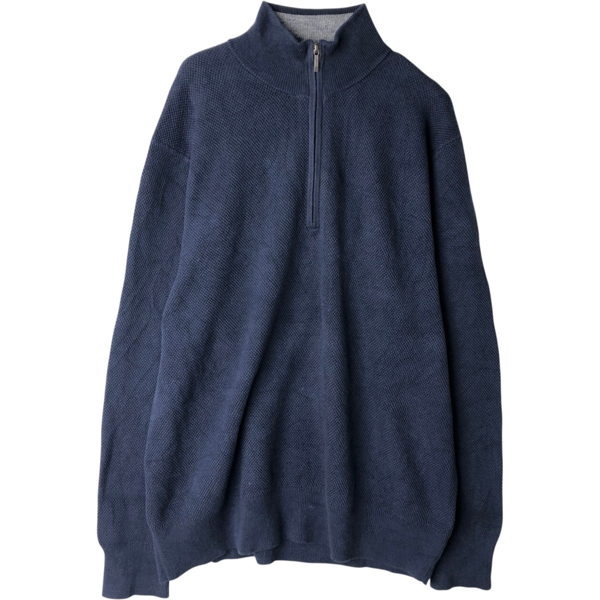 古着 ブルックスブラザーズ Brooks Brothers コットンニットハーフジップセーター メンズL相当/eaa631933