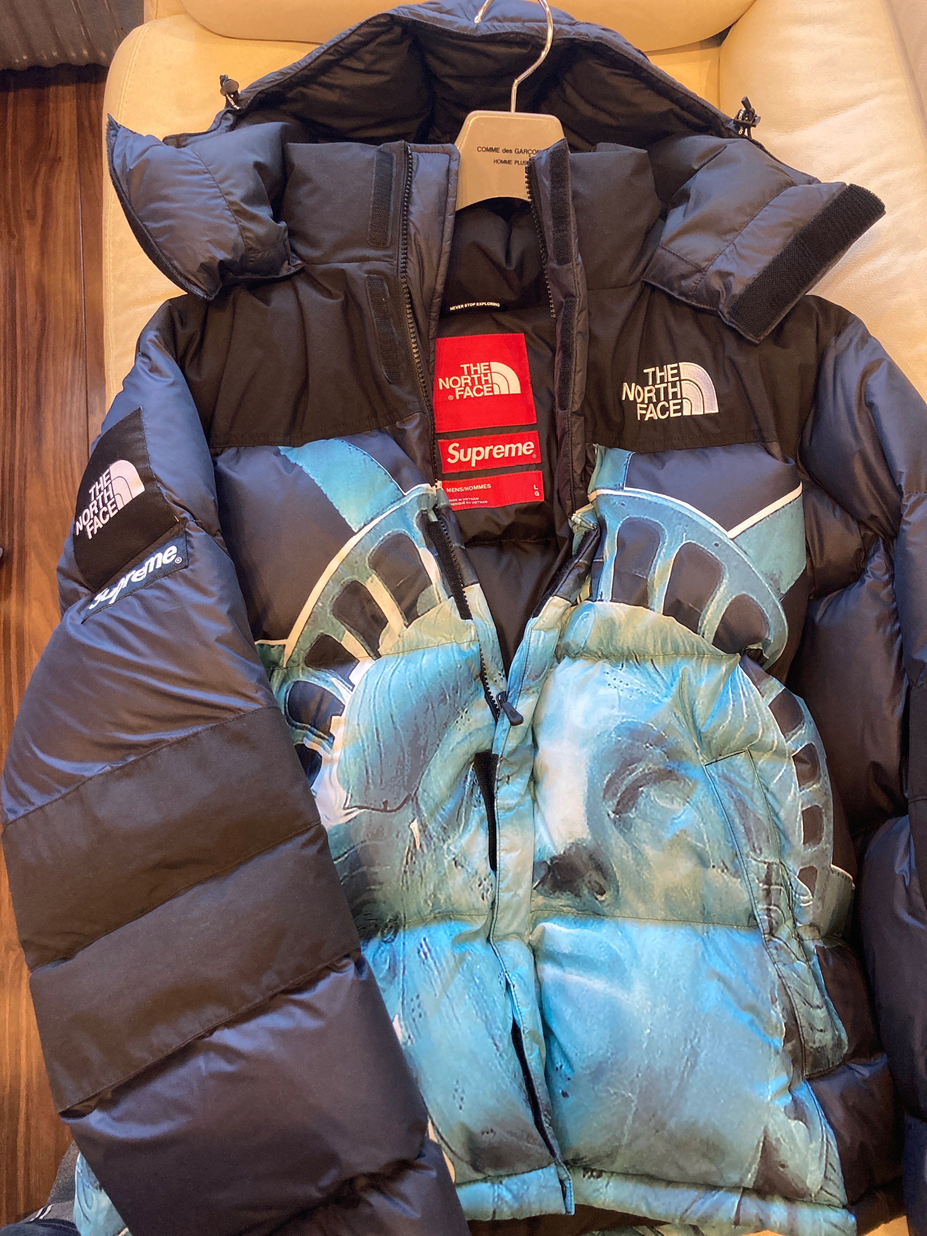 Supreme x The North Face Statue of Liberty Baltoro Jacket "Black"