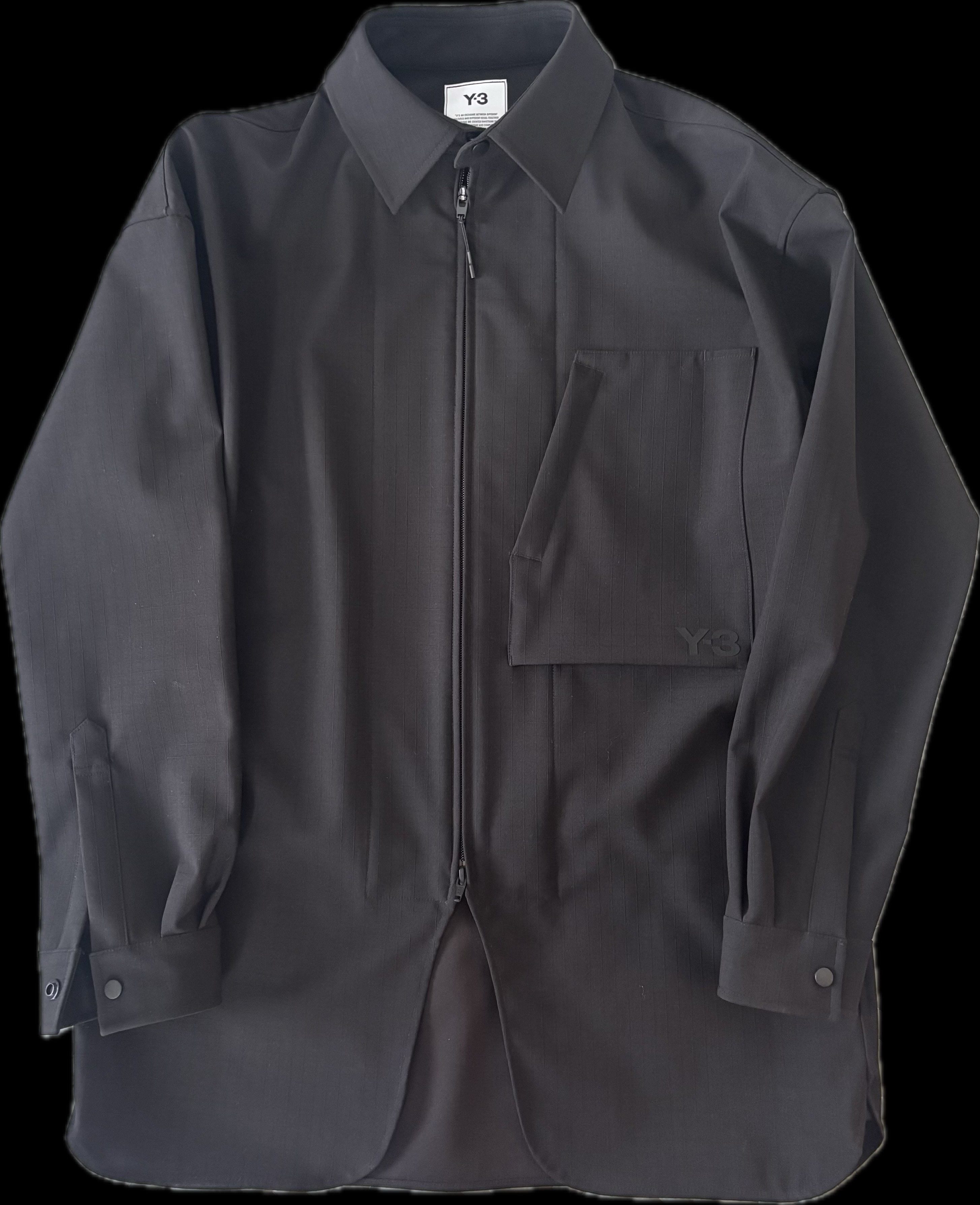 Y-3 Yohji Yamamoto M CLASSIC BONDED RIPSTOP OVERSHIRT