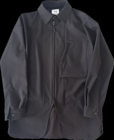 Y-3 Yohji Yamamoto M CLASSIC BONDED RIPSTOP OVERSHIRT