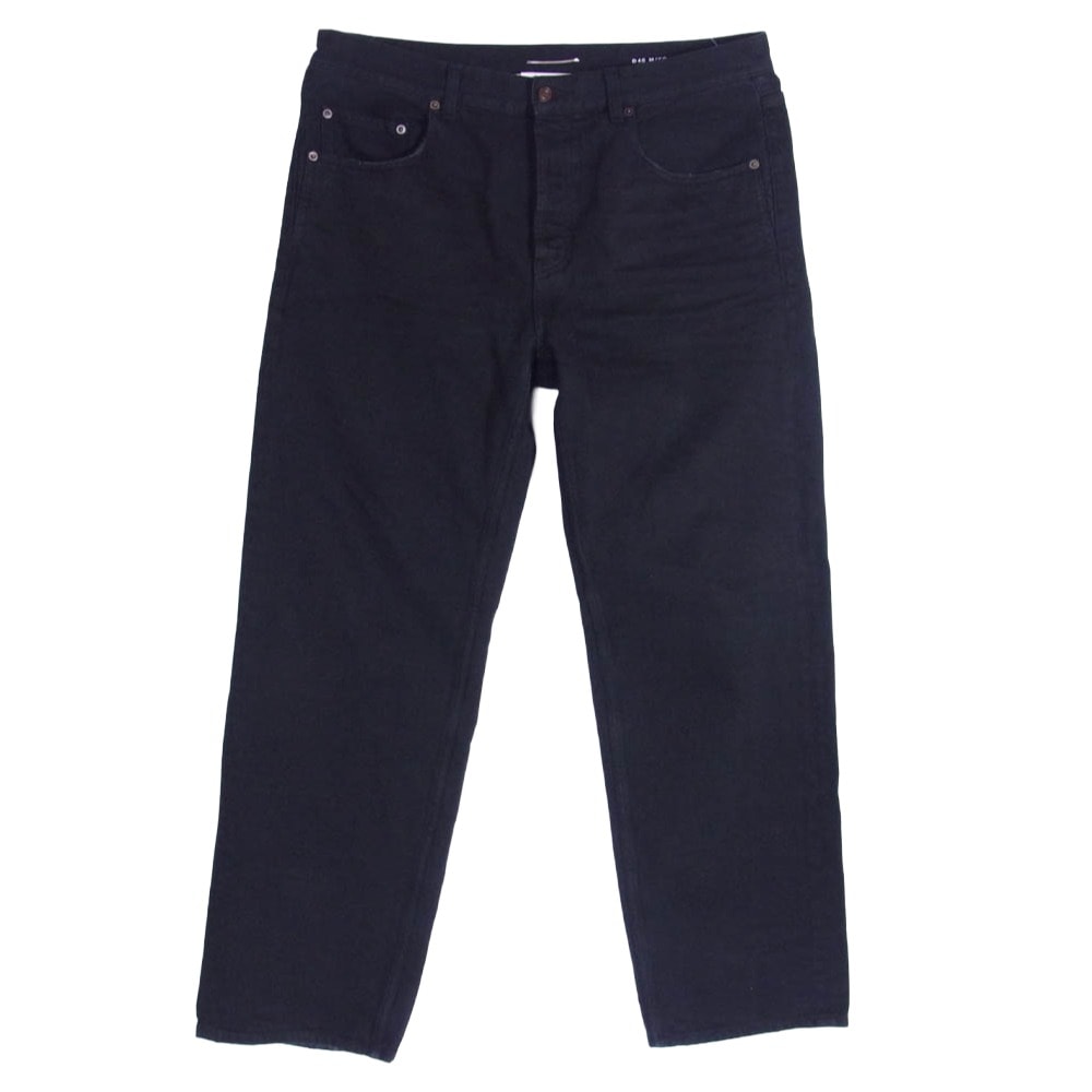 SAINT LAURENT サンローラン デニムパンツ 752629 Y16PD ボタンフライ ストレート ブラック デニムパンツ ジーンズ ブラック系 31【中古】