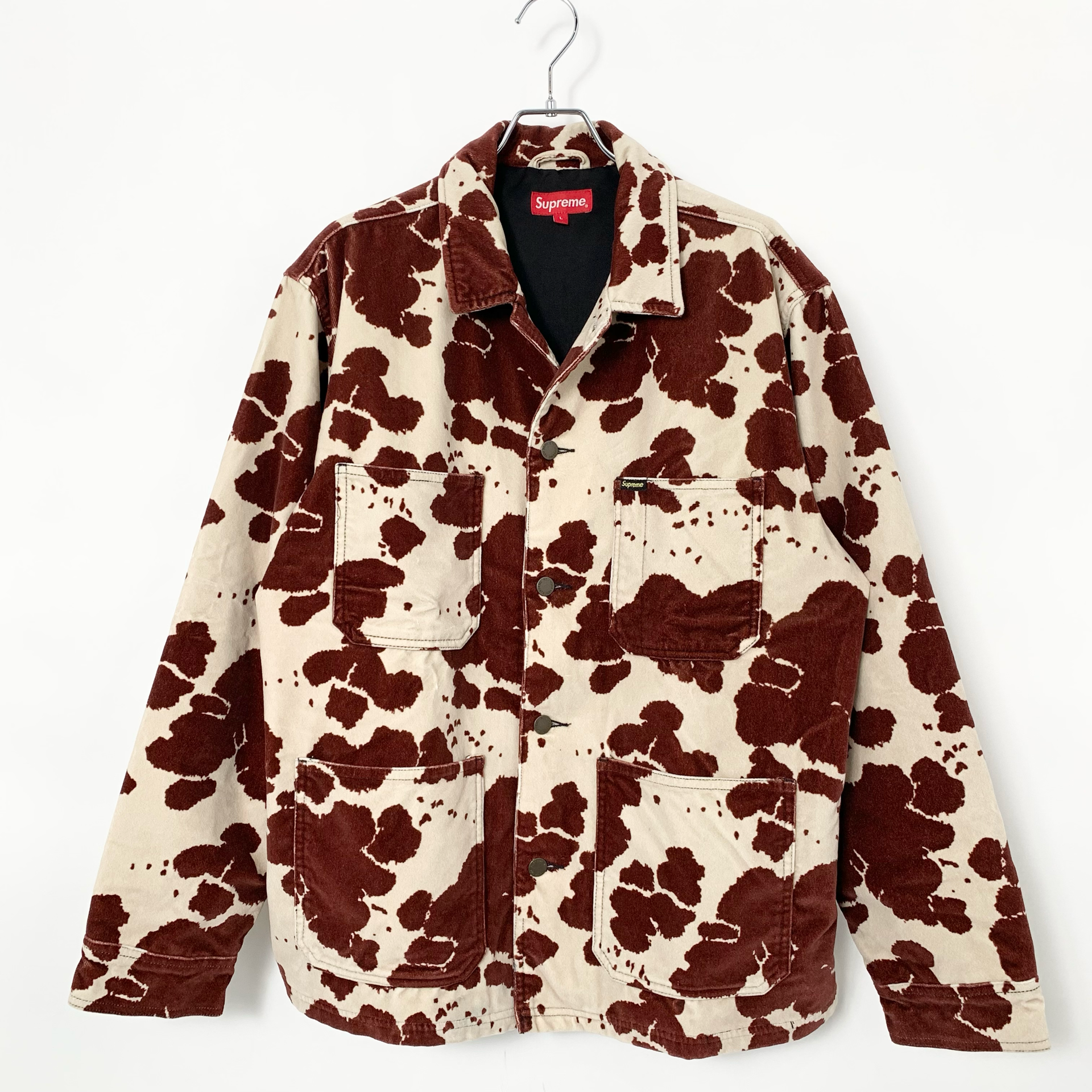Supreme Velvet Chore Coat "Ivory"