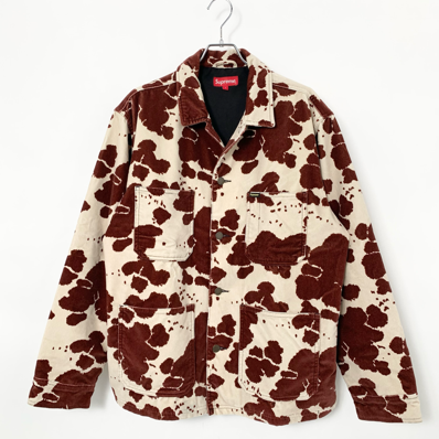 Supreme Velvet Chore Coat "Ivory"