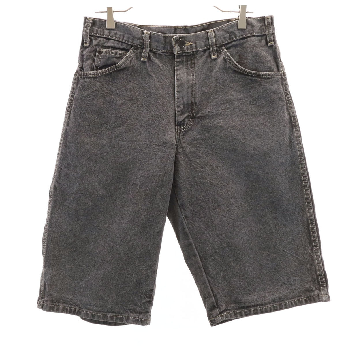 Dickies ディッキーズ デニム ワークショートパンツ W32 ブラック系 ハーフ