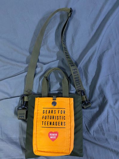 HUMAN MADE MINI SHOULDER HELMET BAG "Olive"