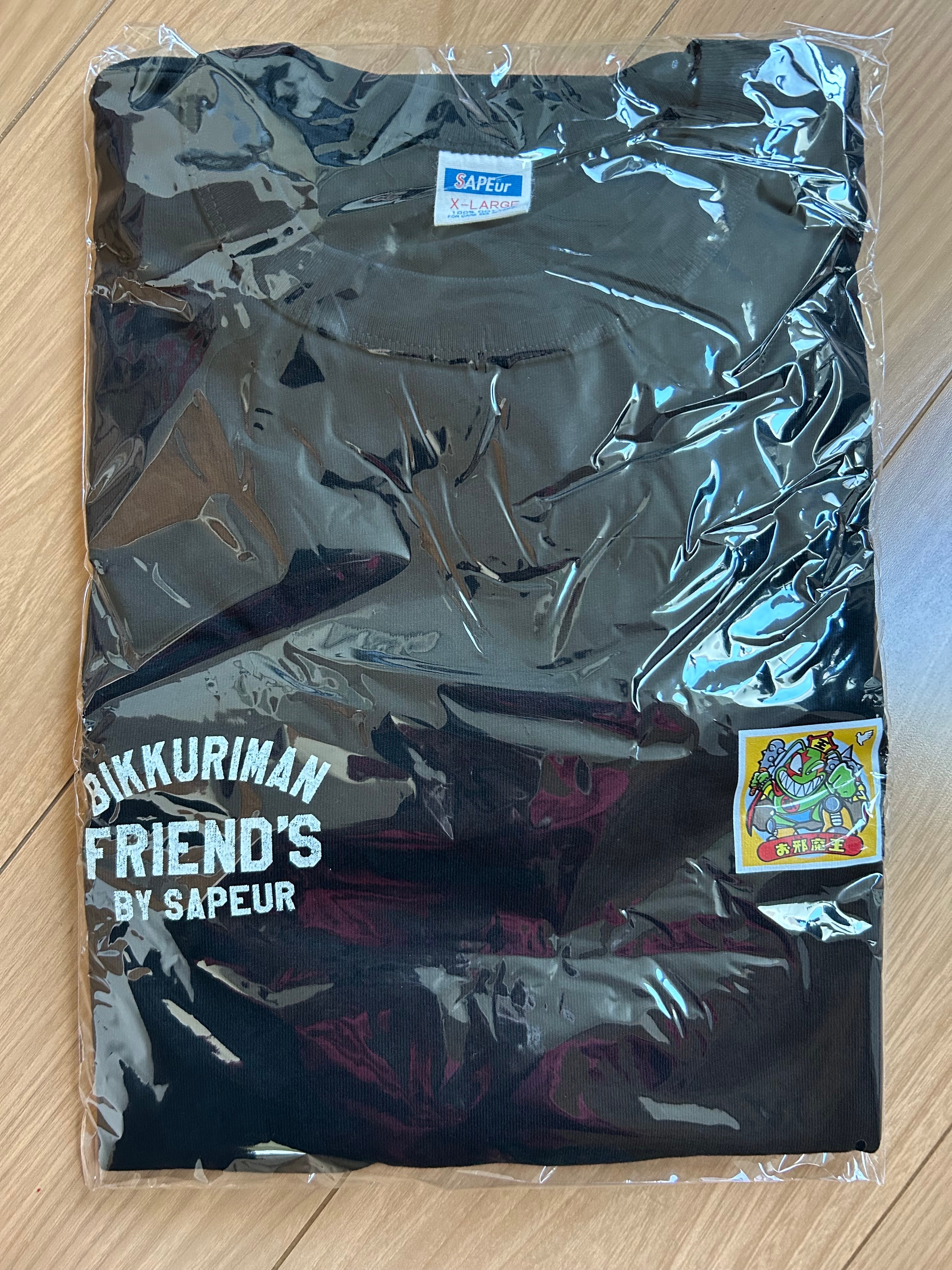 SAPEur×ビックリマンロングTシャツ