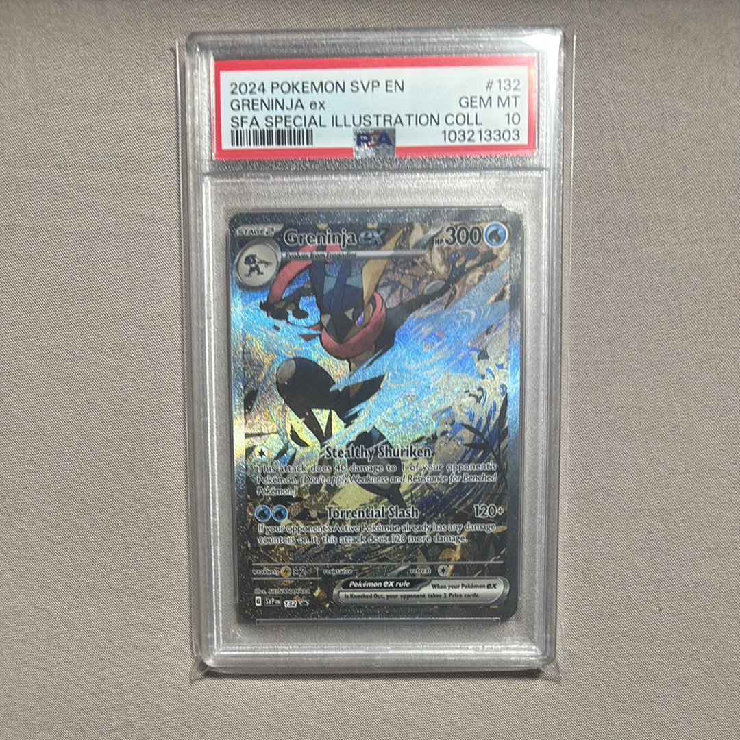 ゲッコウガex P [SVP EN 132]【英語版】(スカーレット&バイオレット「シュラウデッドフェイブル ゲッコウガex スペシャルイラストレーション コレクション」)