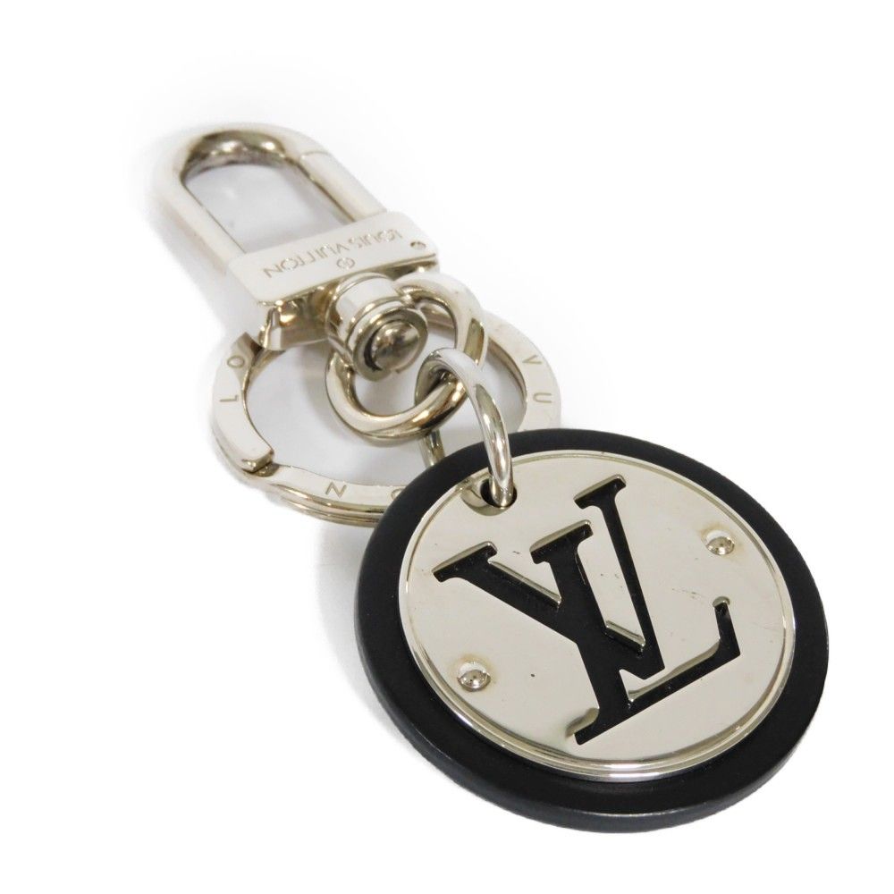 ルイ・ヴィトン LV カット サークル ノワール キーホルダー M67362