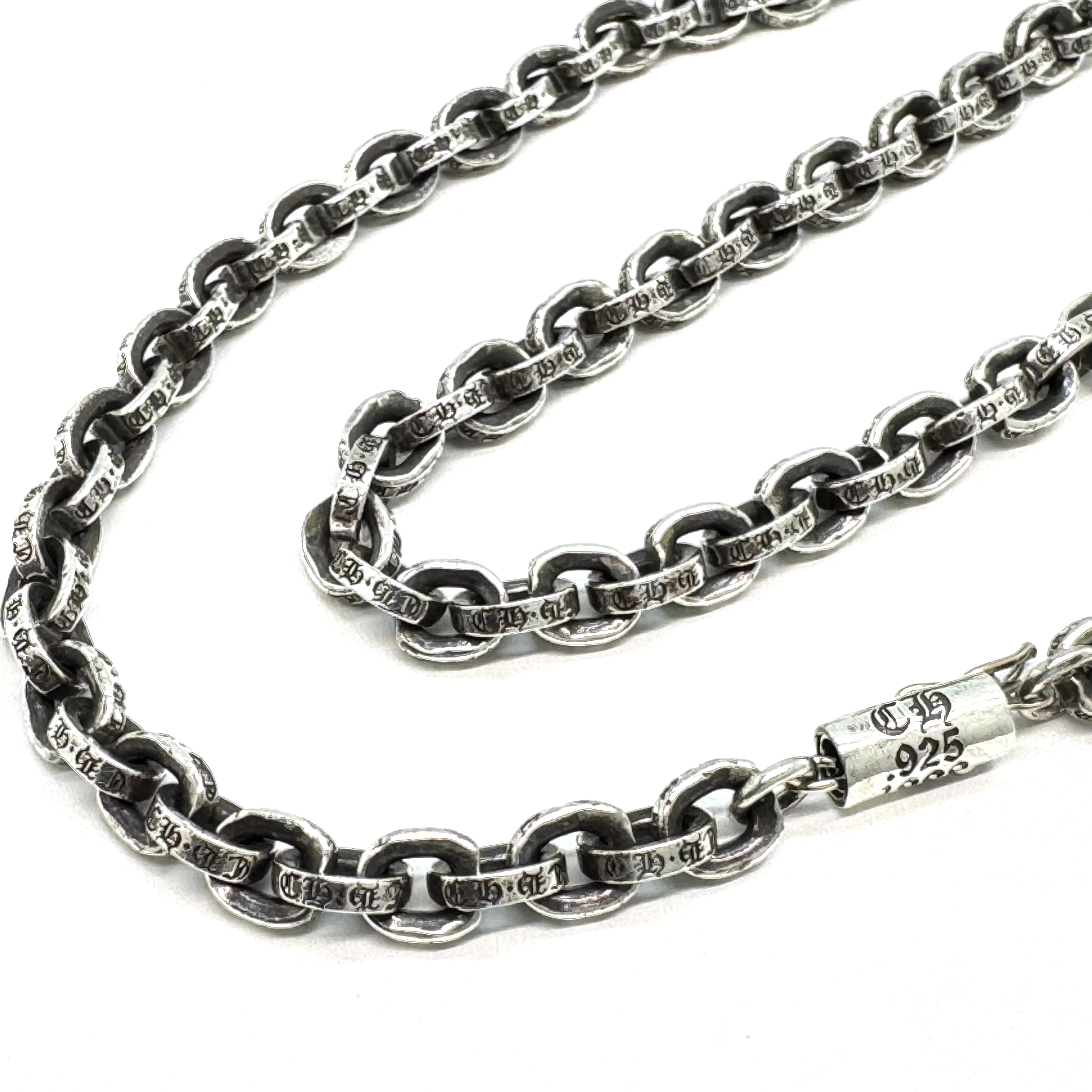 Chrome Hearts Paper Chain Necklace "Silver"