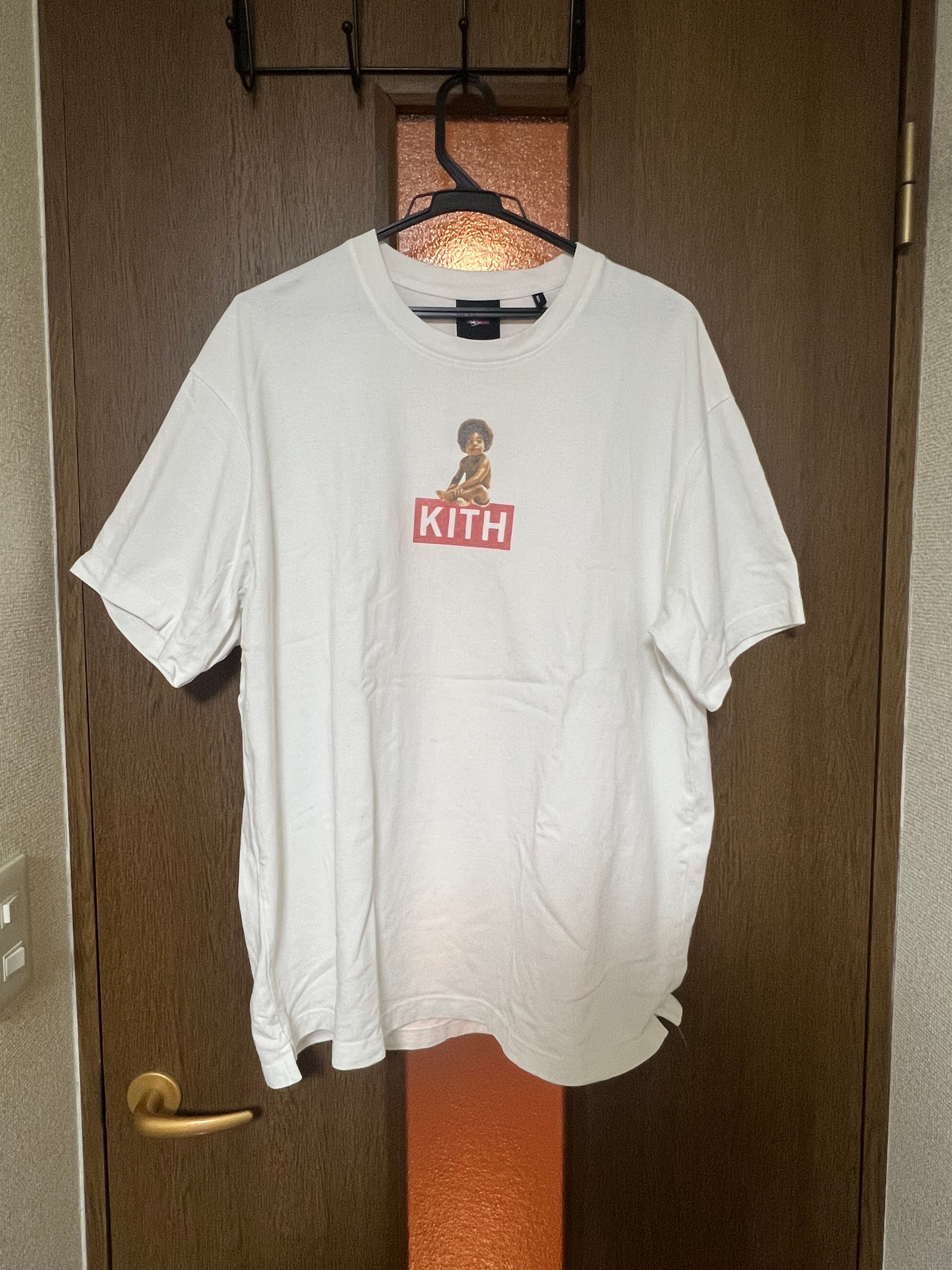 KITH Biggie Classic Logo Tee "White"