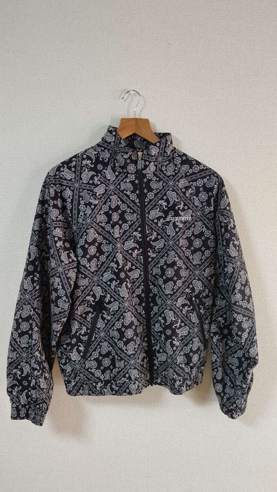 Supreme Bandana Track Jacket "Black"