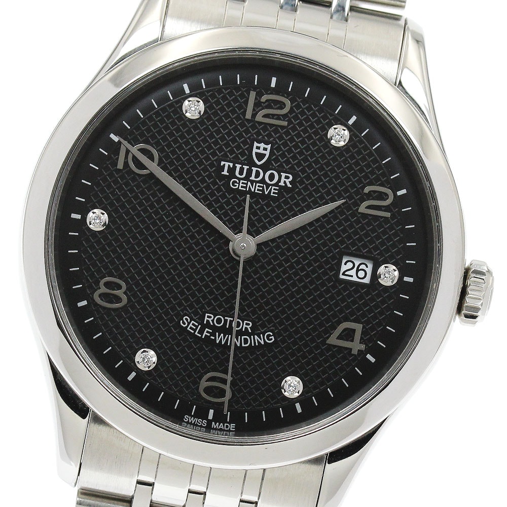 ★保 チュードル 1926 デイト 6Pダイヤ 91550 メンズ 【中古】