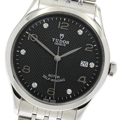 ★保 チュードル 1926 デイト 6Pダイヤ 91550 メンズ 【中古】