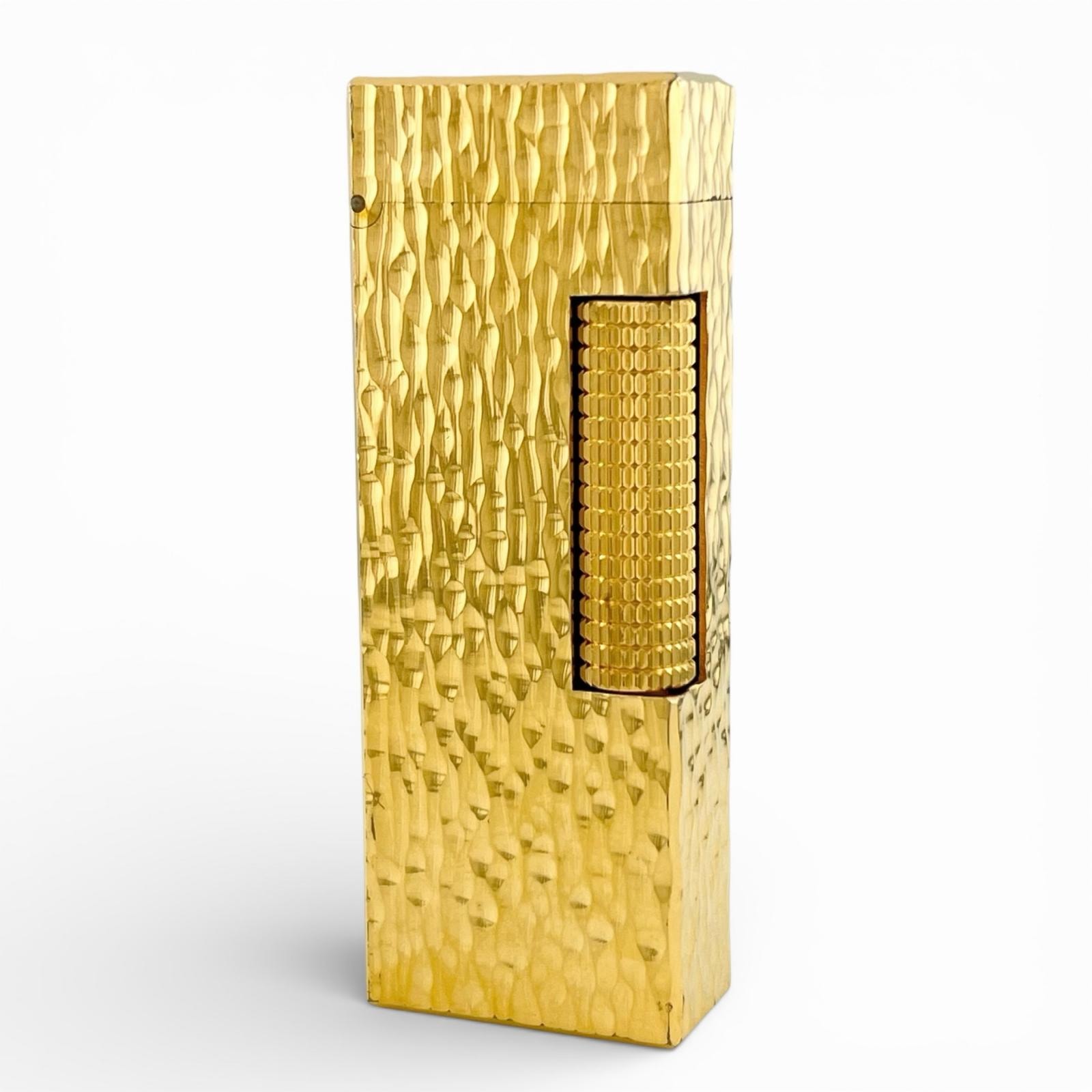 美品 ダンヒル ライター ゴールド メンズ