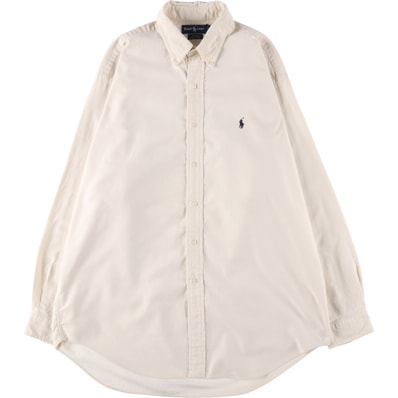 古着 ラルフローレン Ralph Lauren BLAKE 長袖 ボタンダウンシャツ メンズL相当/eaa531284