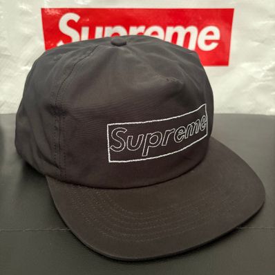 Supreme KAWS Chalk Logo 5-Panel "Black"
