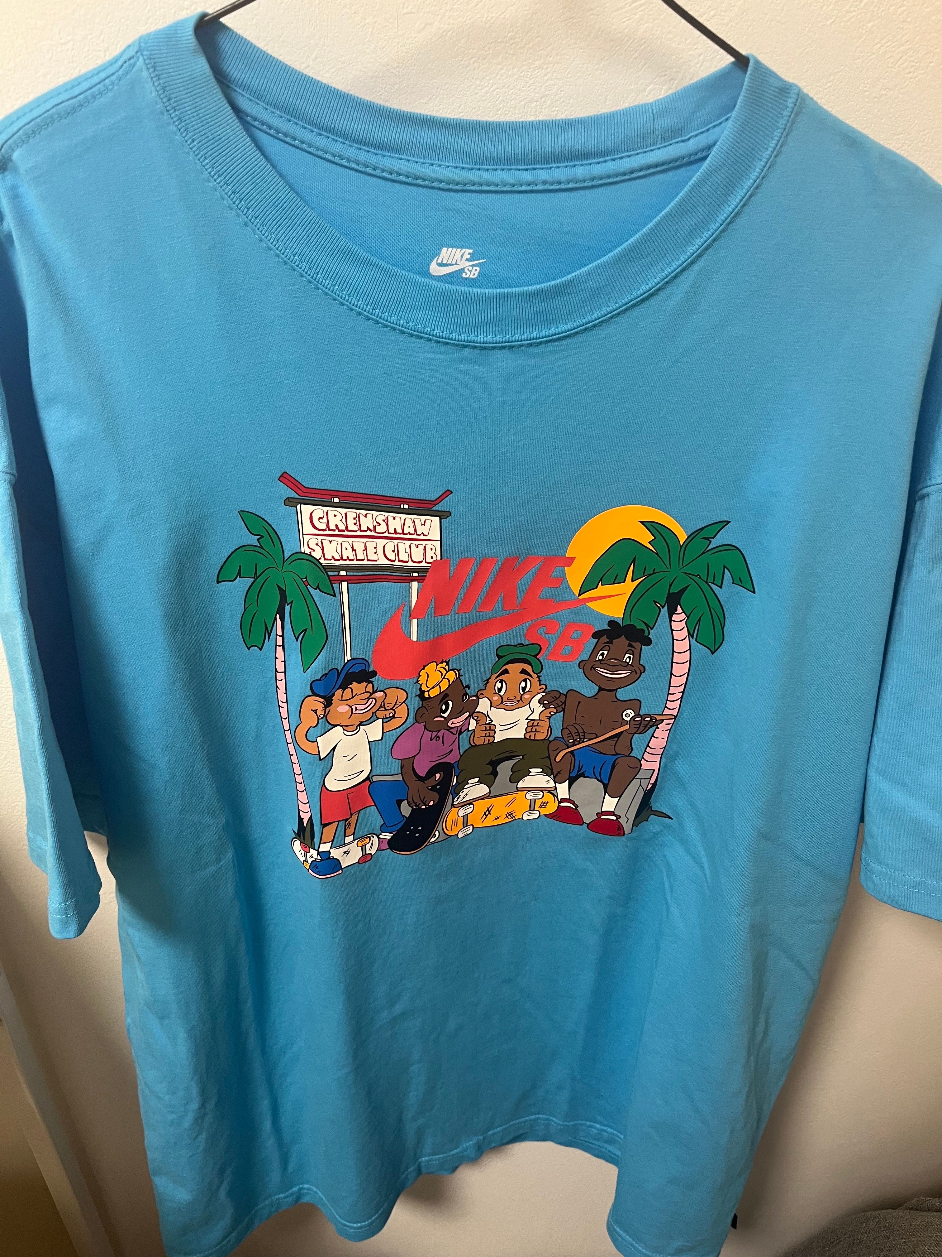 ナイキ SB クレンショースケートクラブ Tシャツ SC2 "バルチック ブルー"