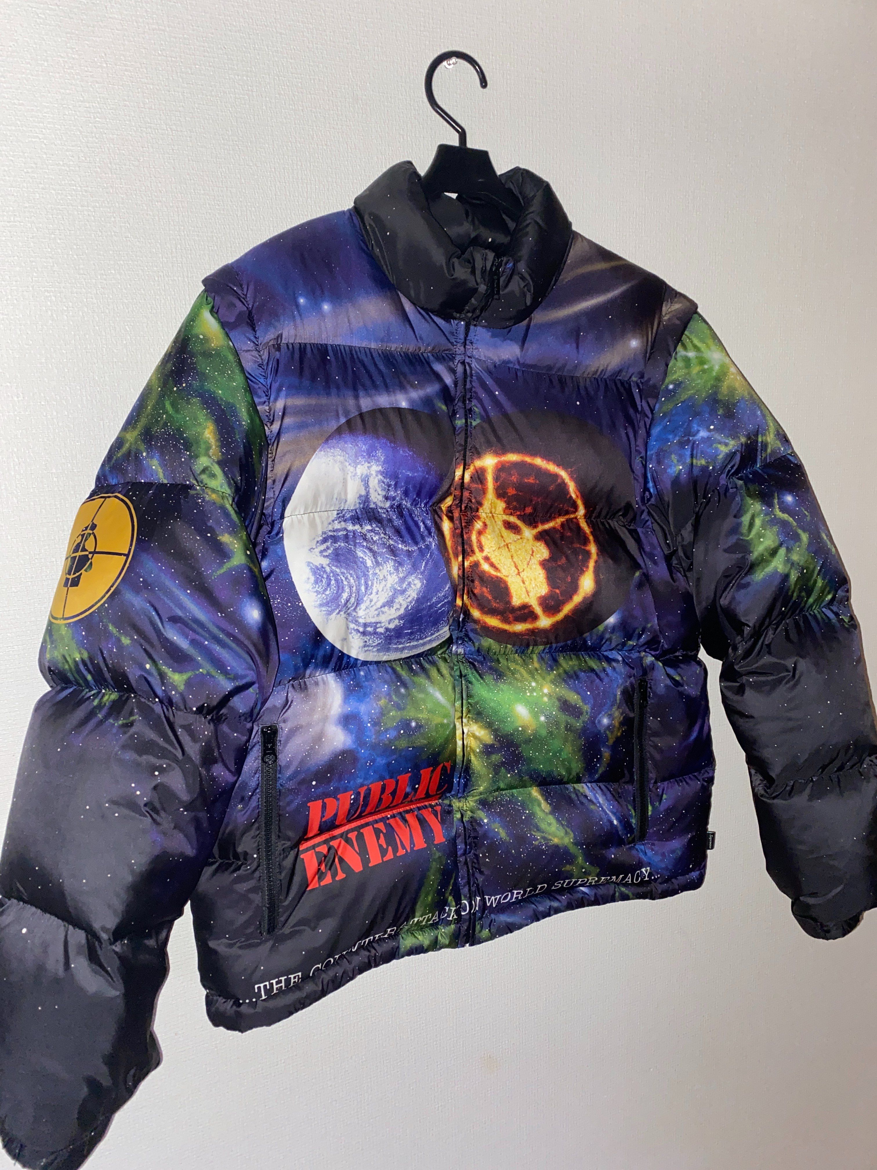 Supreme Undercover Public Enemy Puffy Jacket "Black"
