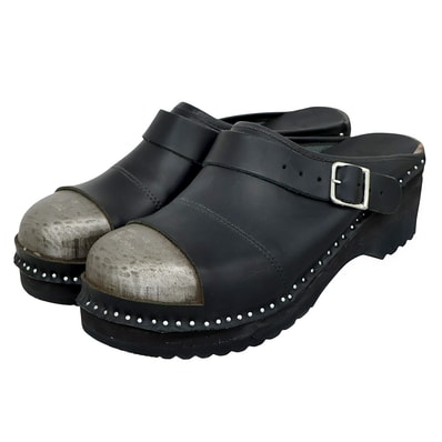 ニードルズ Swedish Clog-Safety/Smooth/Steel Toe サボ シューズ メンズ ブラック 43 43
