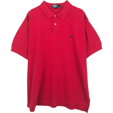 古着 ラルフローレン Ralph Lauren POLO by Ralph Lauren 半袖 ポロシャツ メンズXL相当/eaa622995