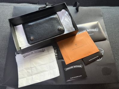 お客様用 インボイス原本付き!クロムハーツ 2zip ウォレット 財布