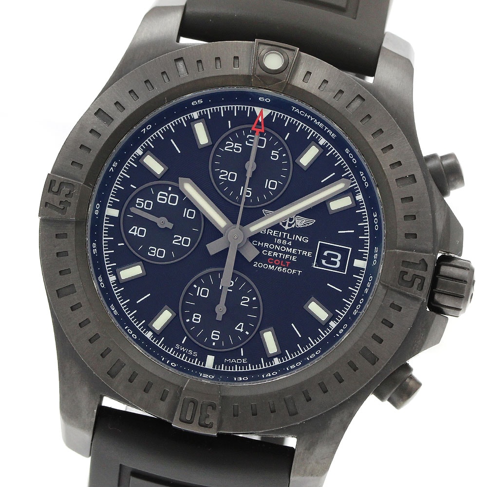 ☆美品 ブライトリング コルト クロノグラフ メンズ 【中古】