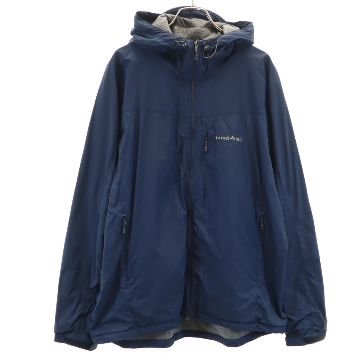 mont-bell モンベル ウインドブレーカー L ネイビー アウトドア