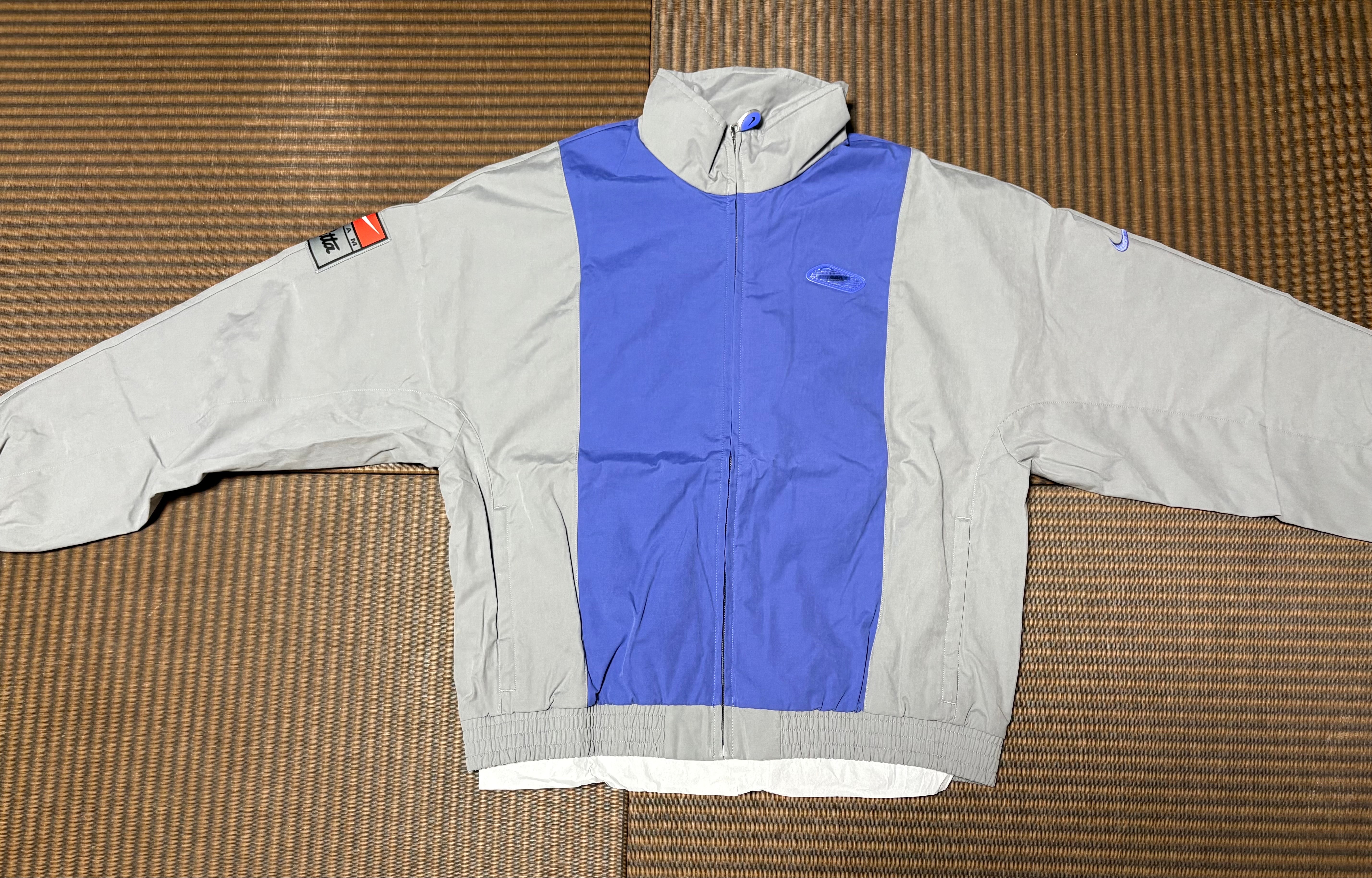 Nike x Patta Track Jacket "Particle Grey/Sapphire"