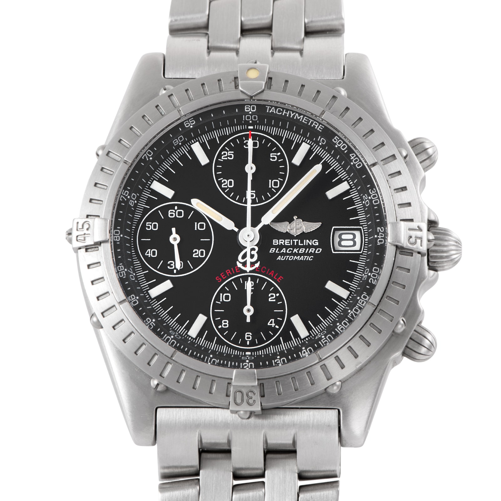 BREITLING ブライトリング クロノマット A13350(A146BLBDBA) ブラックバード ステンレススチール【中古】