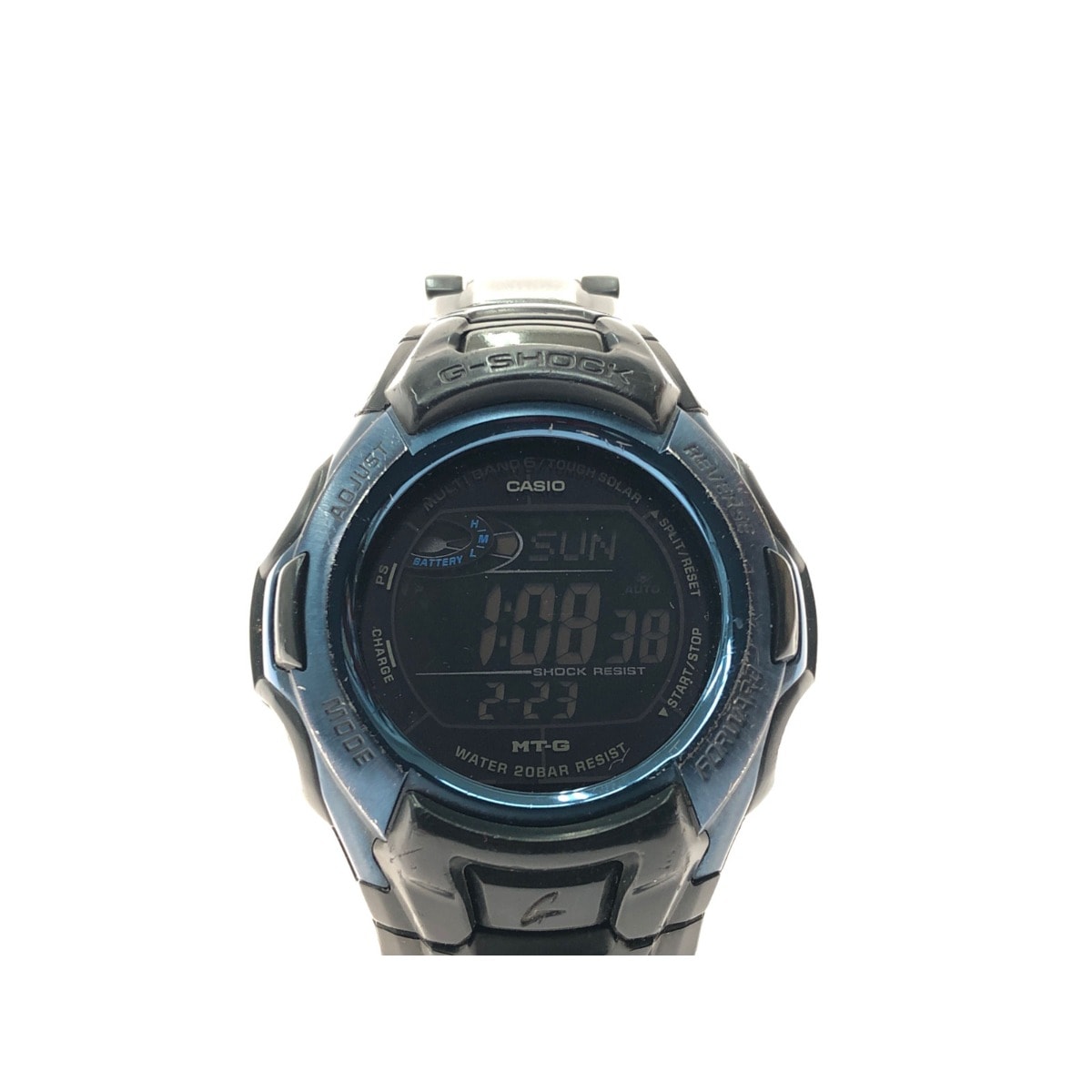 ▼▼CASIO カシオ メンズ腕時計 電波ソーラー タフソーラー G-SHOCK Gショック デジタルウォッチ バックル破損 MTG-M900BD