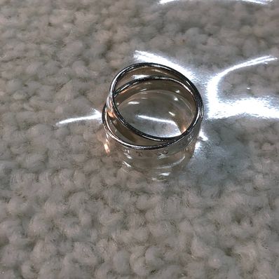 ティファニー 1837 インターロッキング 925 4.7g #8.5