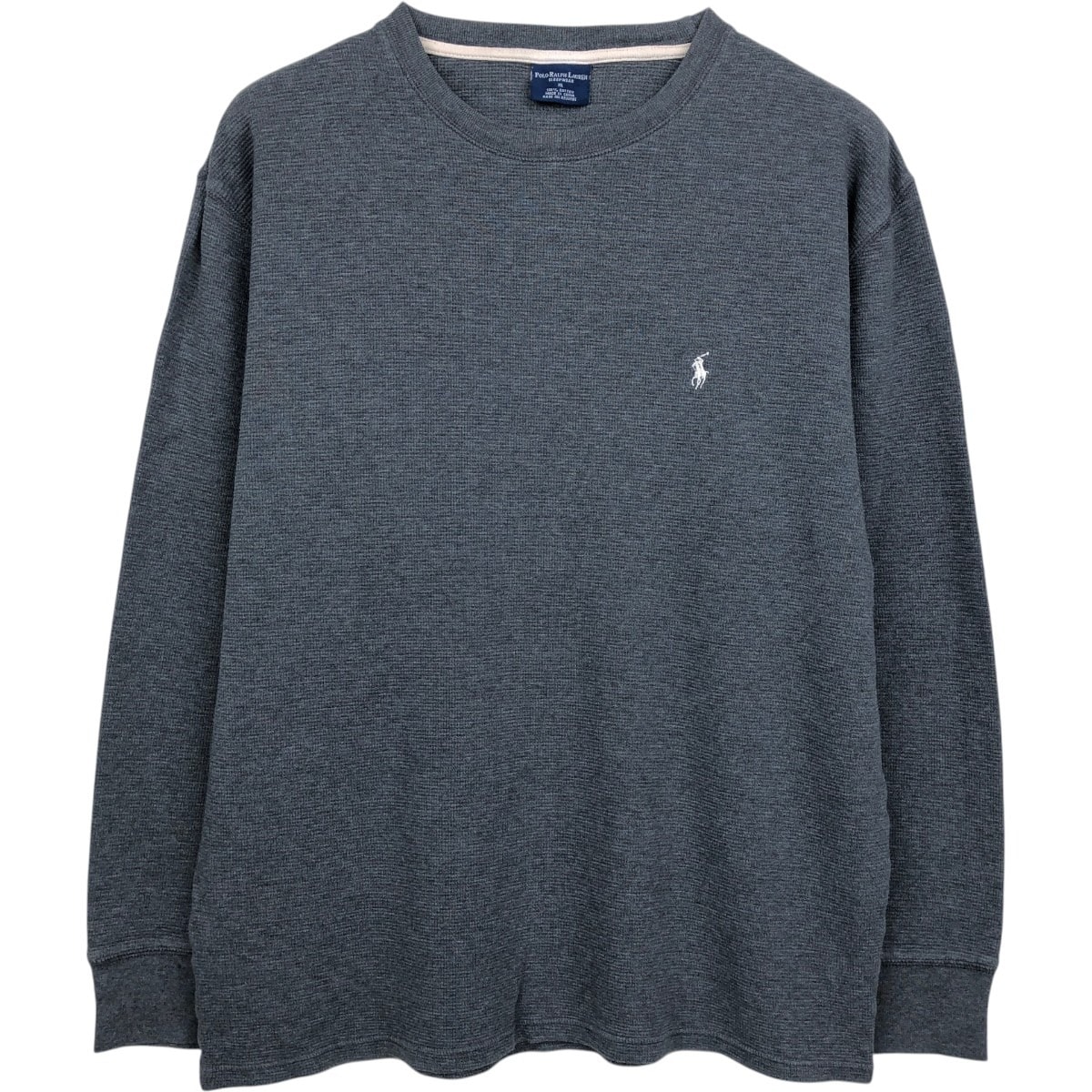 古着 ラルフローレン Ralph Lauren POLO RALPH LAUREN SLEEPWEAR サーマルロンT ワッフル メンズXL相当/eaa660294