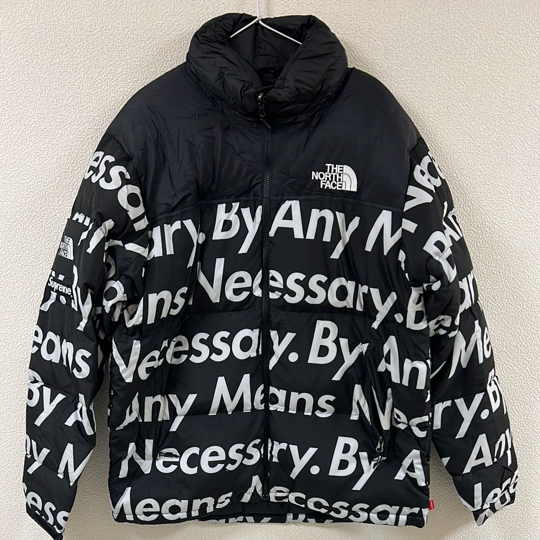 Supreme x The North Face By Any Means Nuptse Jacket "Black"