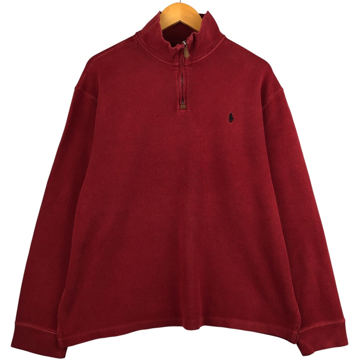 古着 ラルフローレン Ralph Lauren POLO by Ralph Lauren ハーフジップスウェットシャツ トレーナー メンズXL相当/eaa594839