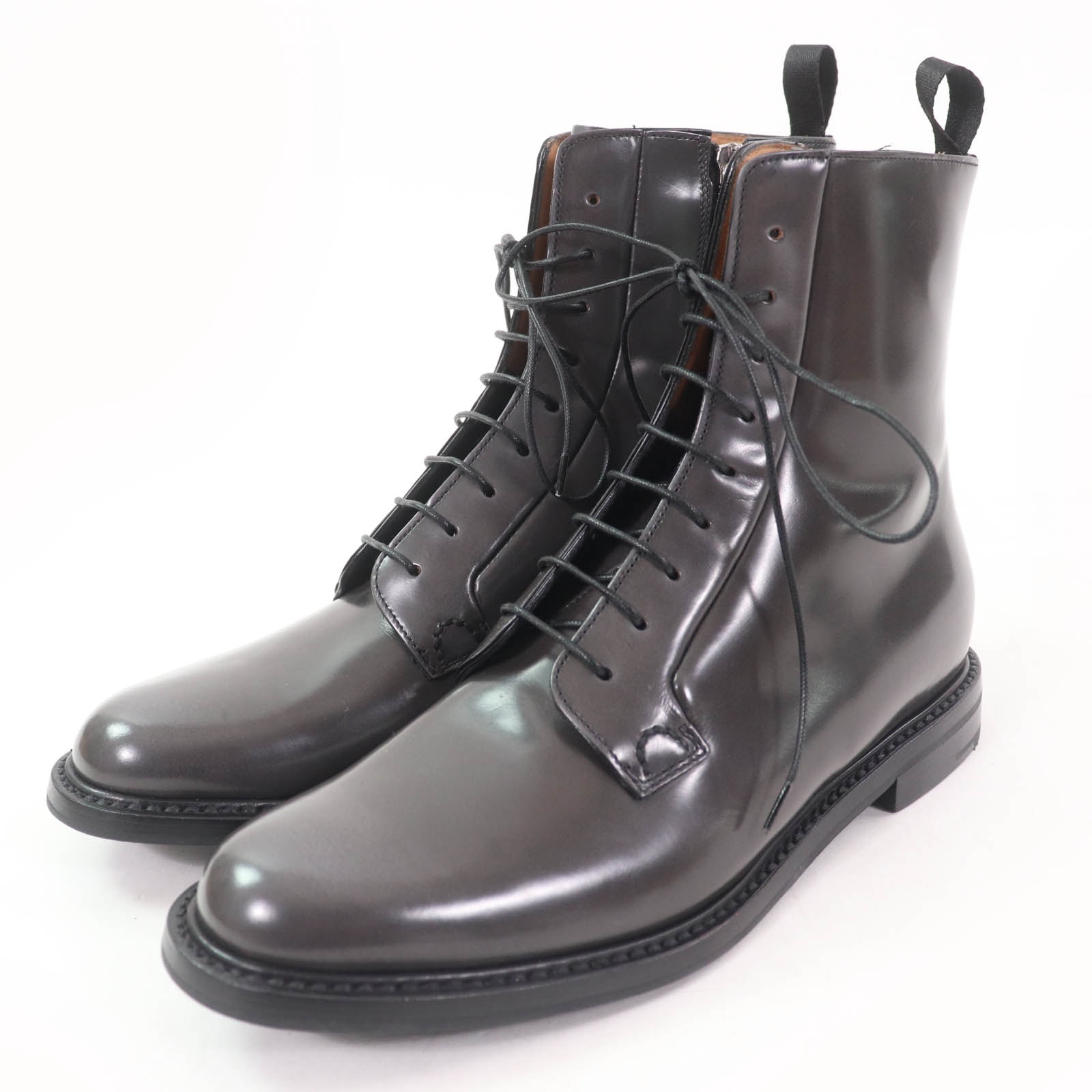 未使用品 チャーチ
 ショートブーツ ALEXANDRA アレクサンドラ グレー系 レディース 37.5