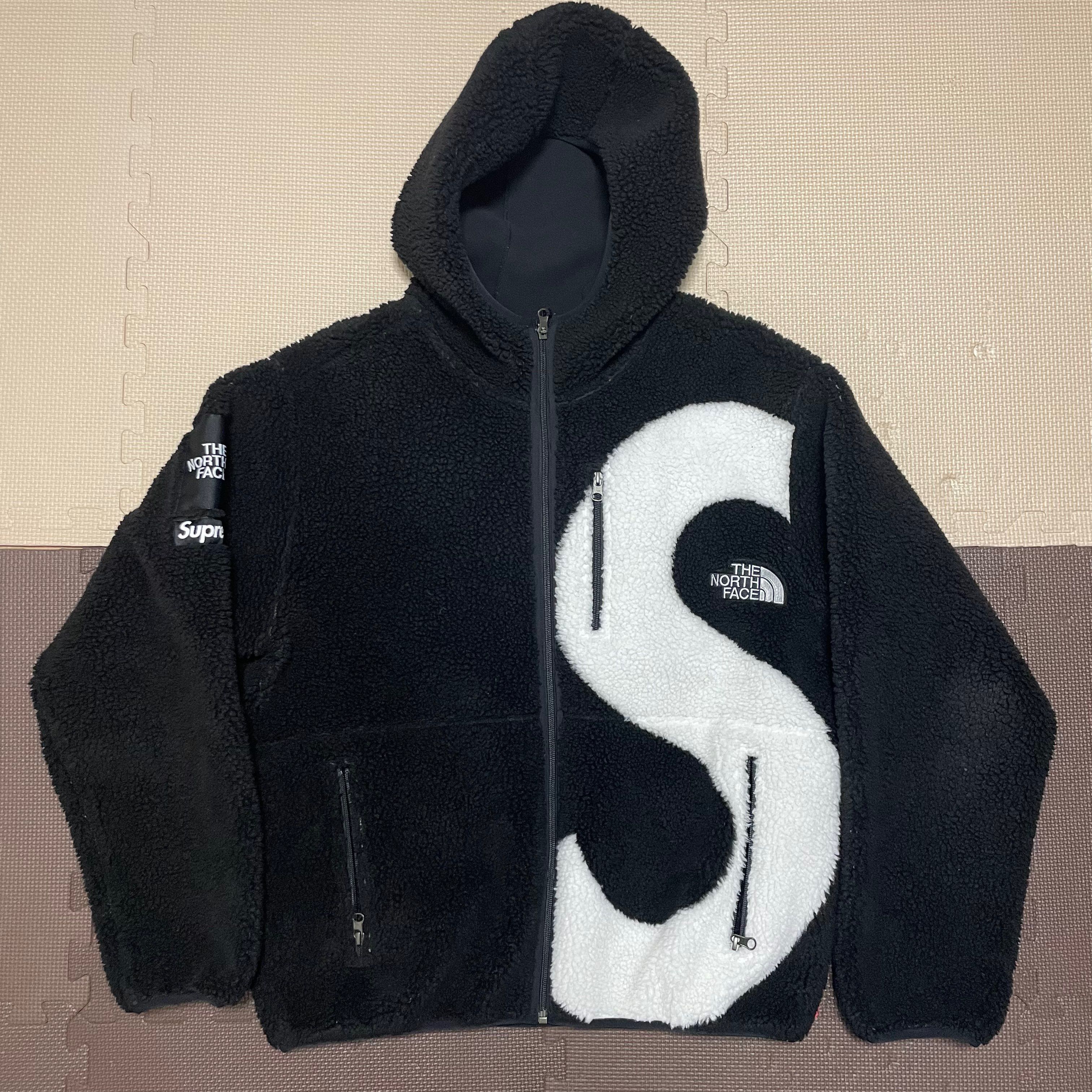 Supreme x The North Face S Logo Hooded Fleece Jacket "Black"