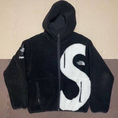 Supreme x The North Face S Logo Hooded Fleece Jacket "Black"
