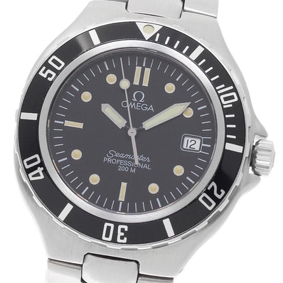 ☆良品 オメガ シーマスター200m デイト クォーツ メンズ 【中古】