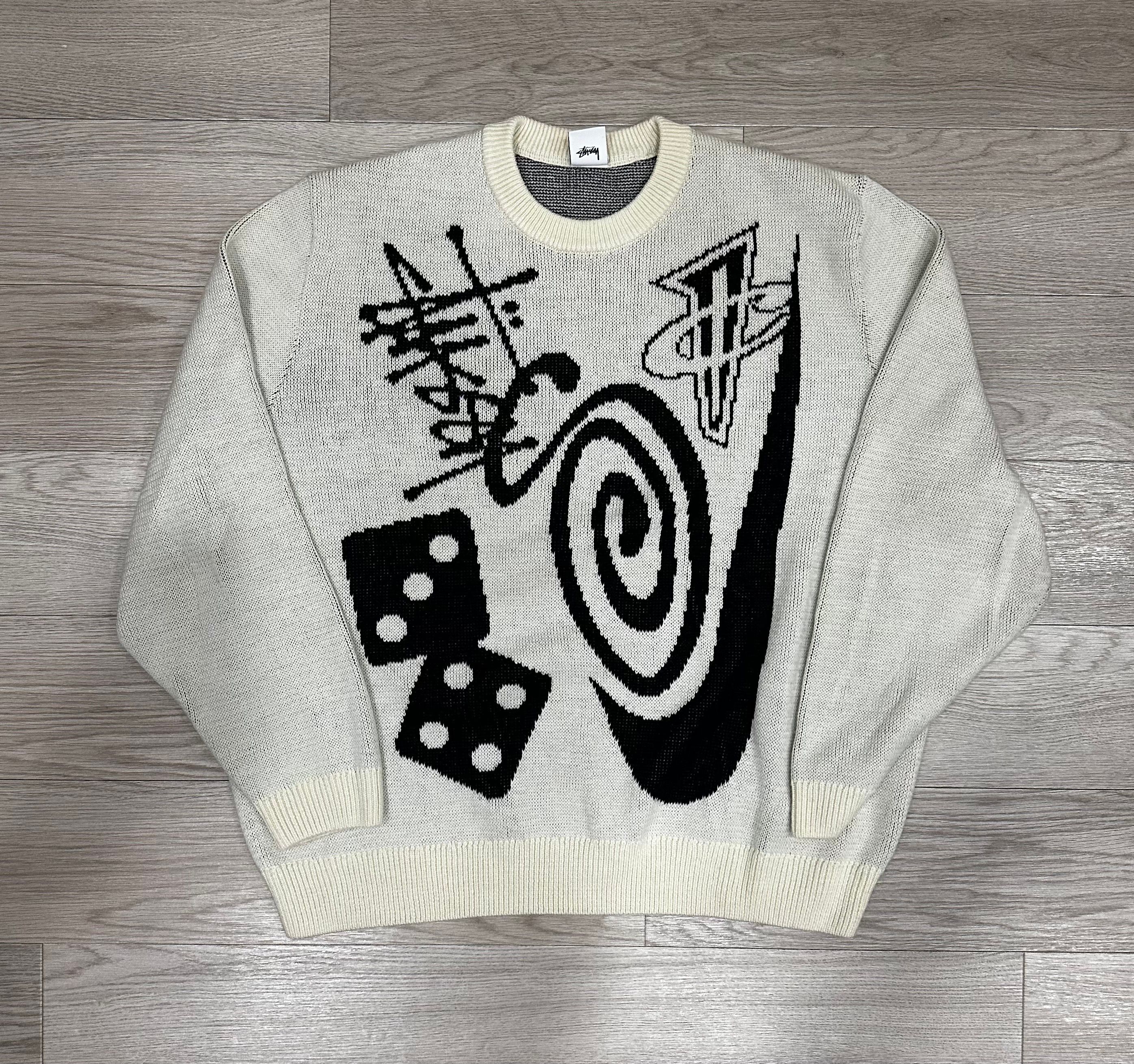 Stussy x Nike Icon Knit Sweater "Natural"