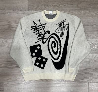 Stussy x Nike Icon Knit Sweater "Natural"