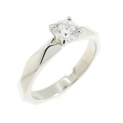 ブシュロン ファセット ソリテール リング 0.30CT F VVS2 3EXT