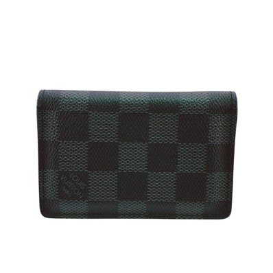 ルイヴィトン LOUIS VUITTON カードケース ダミエグラフィット オーガナイザードゥポッシュ 名刺入れ 定期入れ N63143 ブラック