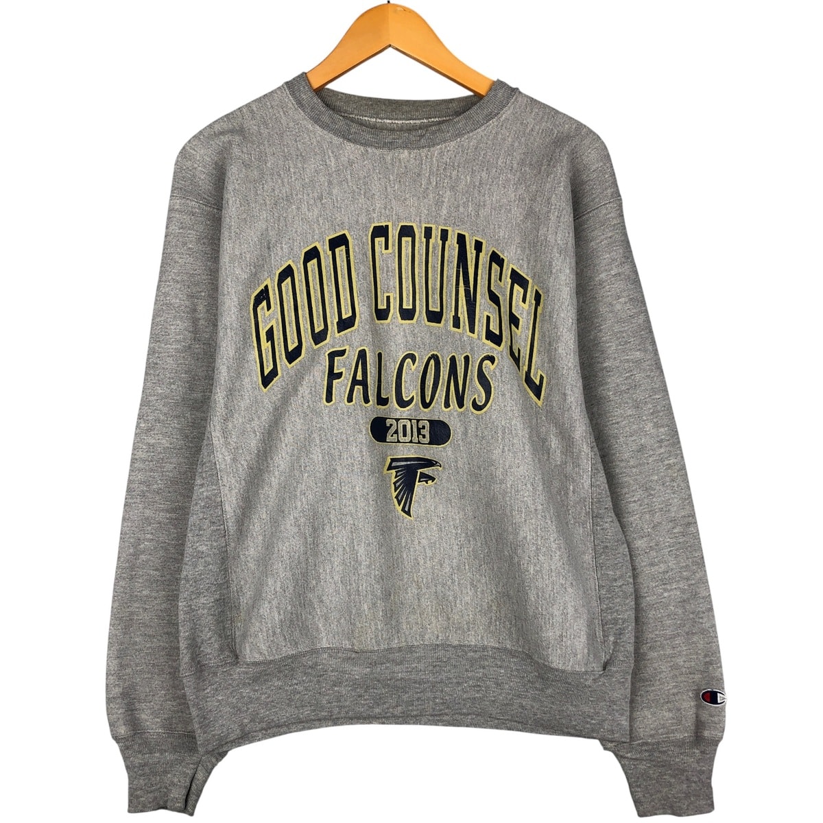 古着 00年代 チャンピオン Champion PREMIUM REVERSE WEAVE プレミアムリバースウィーブ カレッジスウェットシャツ トレーナー メンズM相当/eaa602000