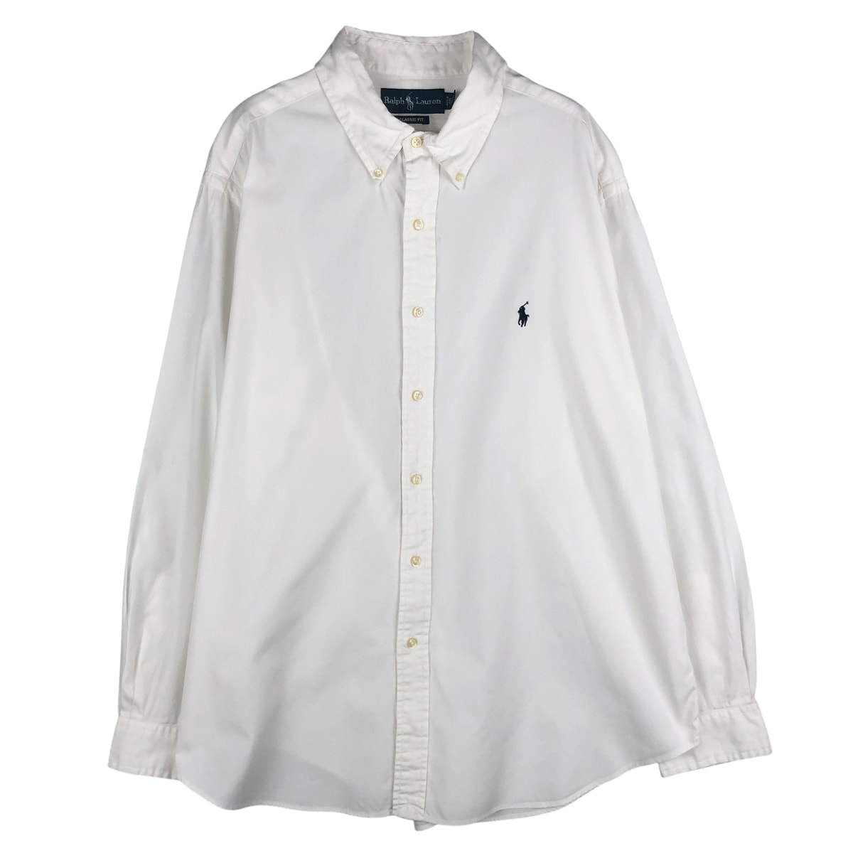 古着 ラルフローレン Ralph Lauren CLASSIC FIT クラシックフィット 長袖 ボタンダウンシャツ メンズXXXL相当/eaa458875