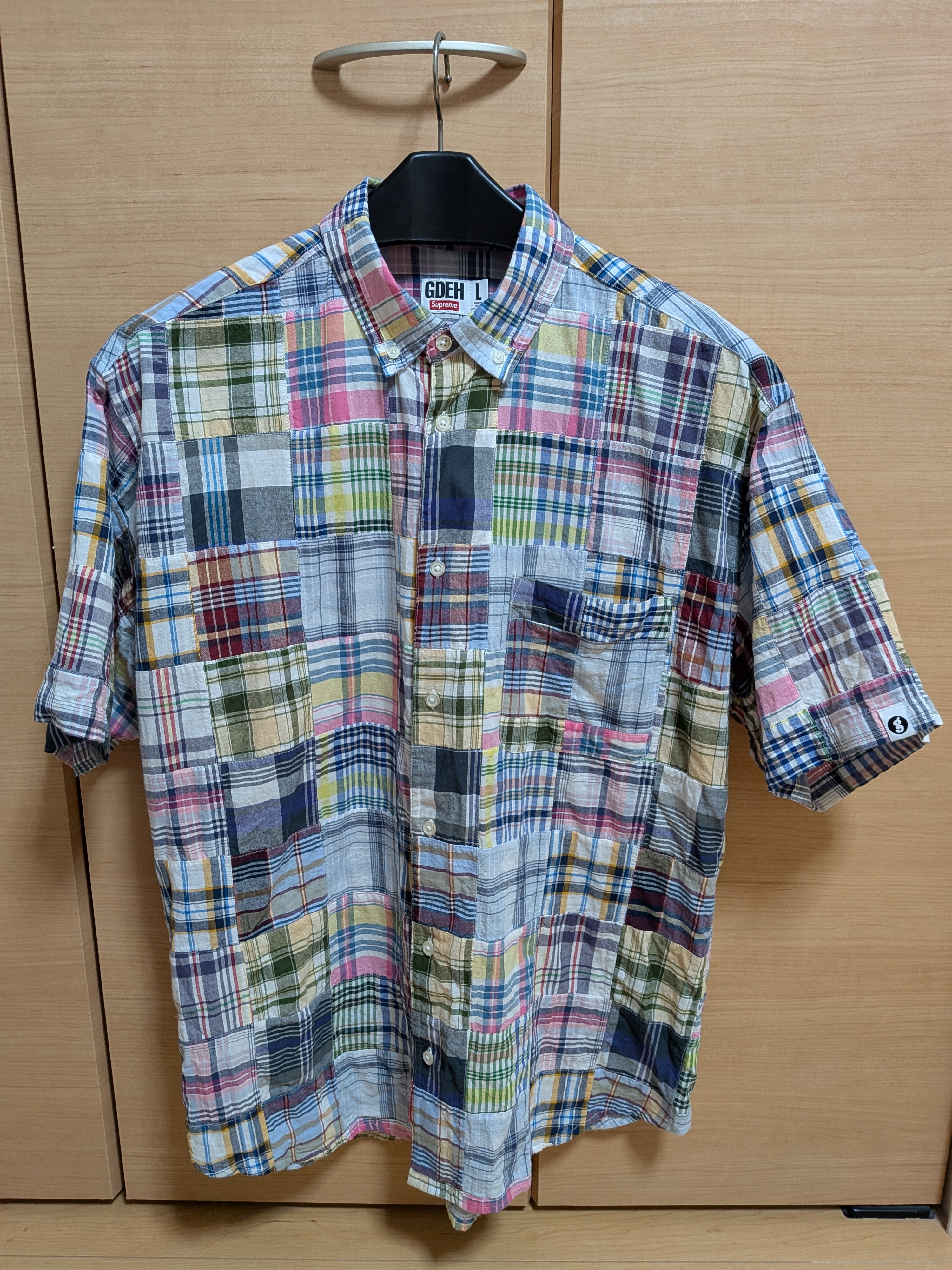 Supreme x GOODENOUGH Patchwork S/S Shirt 