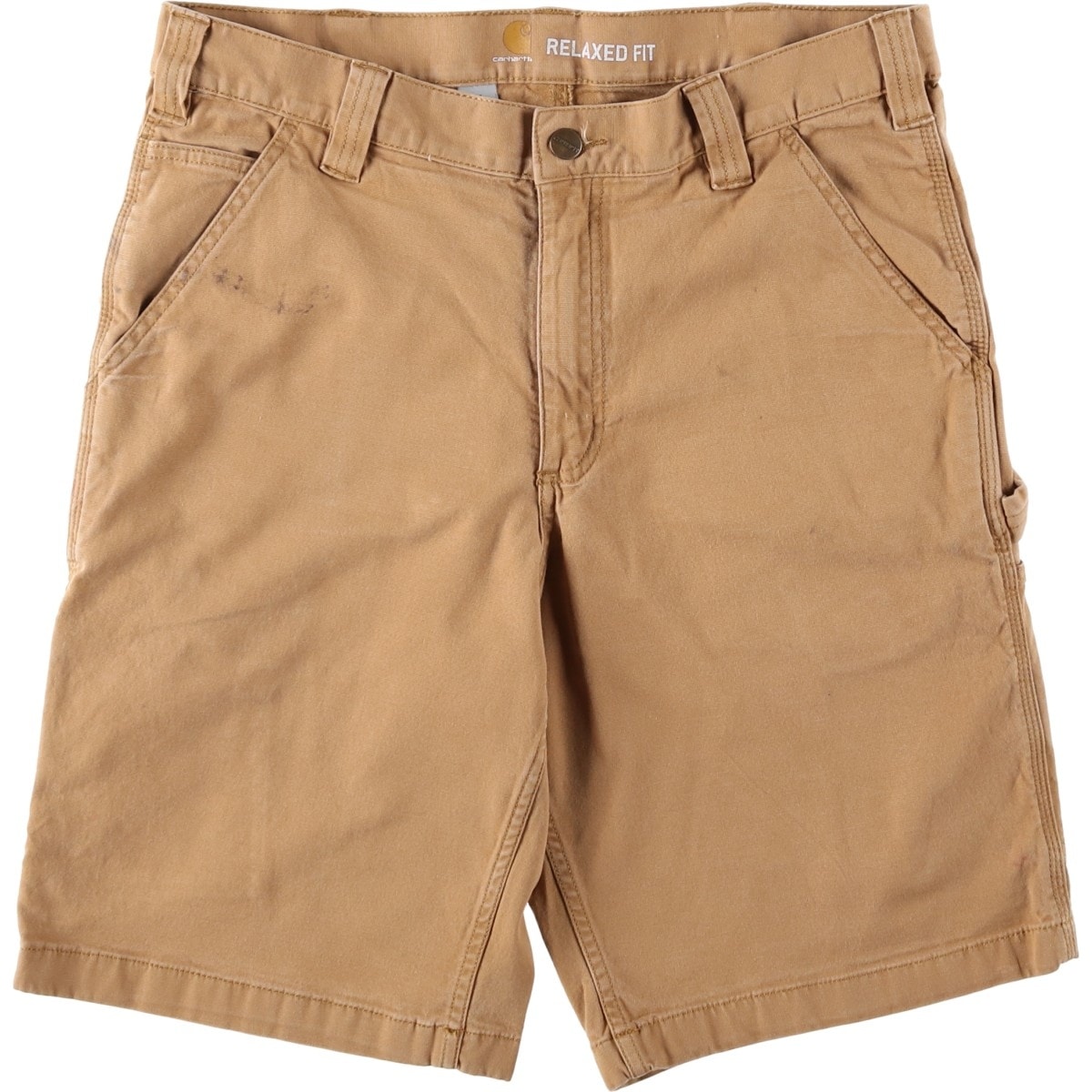古着 カーハート Carhartt RELAXED FIT ダック地ペインターショーツ ハーフパンツ メンズw34相当/eaa648098