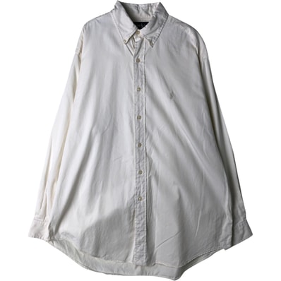 古着 ラルフローレン Ralph Lauren YARMOUTH 長袖 ボタンダウンシャツ メンズL相当/eaa458006