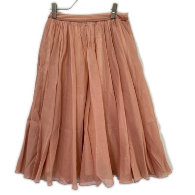フォクシー 22年 40950 ピンク Skirt Sheer Circular スカート 40